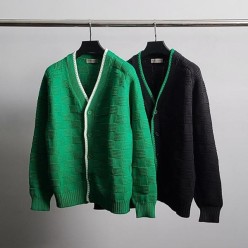 보** 엠보사각 가디건