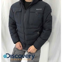 디**** 후드 패딩 점퍼