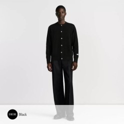 디* 파리 라벨 가디건