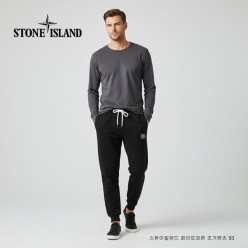 스* 화이트 와펜 기모조거 팬츠 93