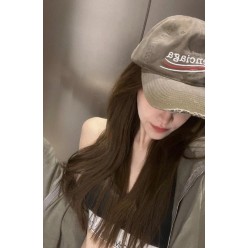 발**** 웨이브 로고 자수 폴리티컬 빈티지 볼캡수입