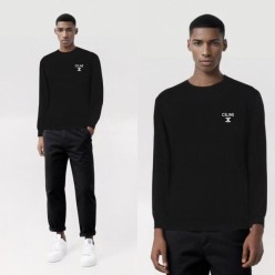 셀** 자수 기모 맨투맨