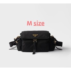 프** 익스플로어 미디엄 리나일론 숄더백