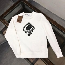 버** 사각 TB 박스로고 라운드 맨투맨