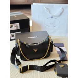 프** 금장 테수토 호보백 (사피아노 가죽)