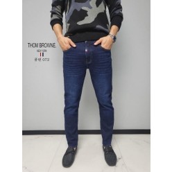 톰* 가죽탭 밍크 보아털 청바지