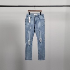 아* 레드하트 데미지 청바지