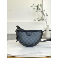 루* 에비뉴 슬링백 다미에 그라파이트