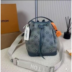 루* 데님 복조리백