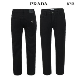 프** 융기모 블랙진 히든밴딩 슬림팬츠