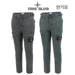 스* 안기모 피그먼트워싱 스판 카고 베이직핏 팬츠