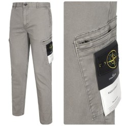 스* 사선지퍼 코튼 카고 와펜팬츠