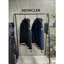 삼선라인 니트 후드 자켓