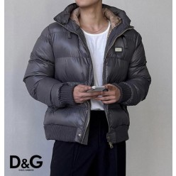 돌* 슬림 후드숏패딩