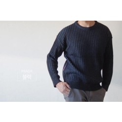 프** 골지퓨어 니트티