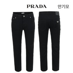 프** 안기모 블랙 스판 슬림 일자팬츠