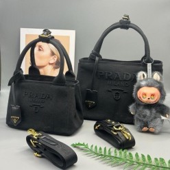 프** 코튼 캔버스 토트백