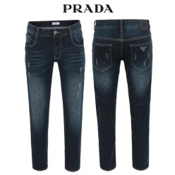 프** 진청 스크래치 워싱 슬림팬츠