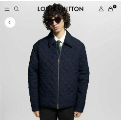 루* 퀼티드 모노그램 오버 셔츠