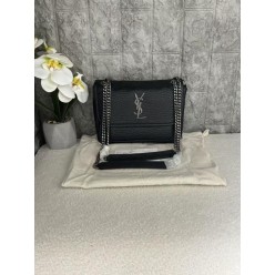 생** 니키 레더 숄더백