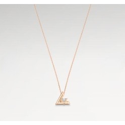 루* 볼트원 목걸이 로즈골드