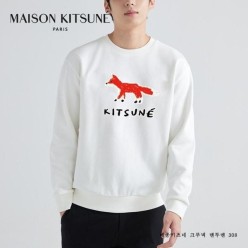 메* 키츠네 크루넥 기모맨투맨 308