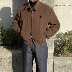 루* LVSE 누빔 온스 스웨이드 패딩점퍼(겨울용)