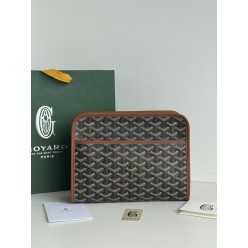 고** 쥬방스 브라운 클러치