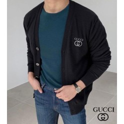 구* 자수로고 캐시미어 가디건