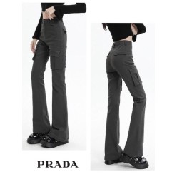 프** 플레이트 카고 부츠컷 팬츠