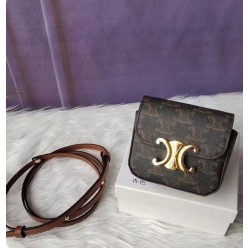 셀** 미니 트리오페 카프스킨 숄더백