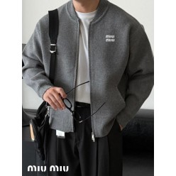 미*** 자수 니트 페리온 투웨이 집업 가디건