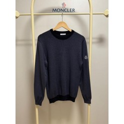 흰검패치 스트라이프 니트