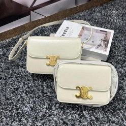 셀** 틴 트리오페 샤이니 카프스킨 숄더백