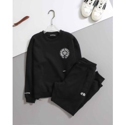 크* 수입 남여공용 빈티지 세메터리 패치 스틸 맨투맨 & 팬츠 SET