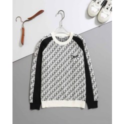 디* 수입 오블리크 쟈카드 울 니트 스웨터