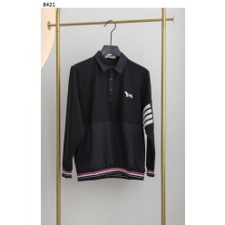 톰* 나일론 배색 4바 카라 셔츠