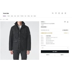 C* 컴퍼니 렌즈 더블레이어드 후드 미듐자켓