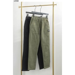 스* 와펜패치 약기모 트레이닝 팬츠