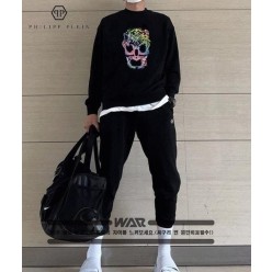 필* 퍼포먼스 플라워 스컬 밍크양기모 티셔츠