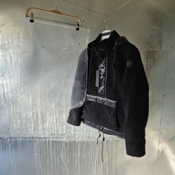 무*** 플리스 아노락 후드 자켓