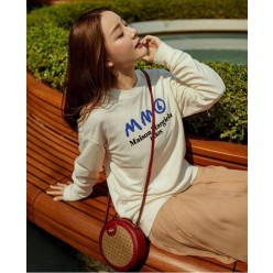 메* 마르지엘라 블루mm6 맨투맨