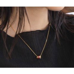 부** 콰트로 레드에디션 링 펜던트 목걸이수입최고급