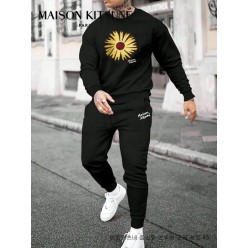 메* 키츠네 플라워 맨투맨 조거 기모세트 43