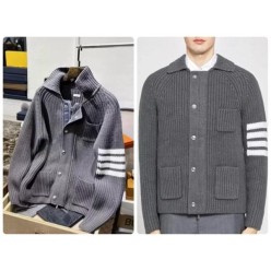 톰* 4바 울 니트 가디건