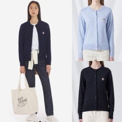 메*키츠네폭스헤드 라운드가디건(여성)