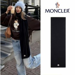 클레식 패치 울 머플러