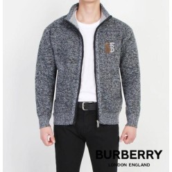 버** BT자수 니트 집업