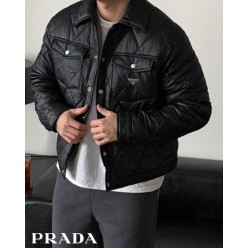 프** 퀄팅 트러커 패딩