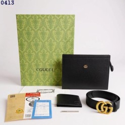 구* 마몽트 GG레더 클러치 벨트 지갑 3종세트